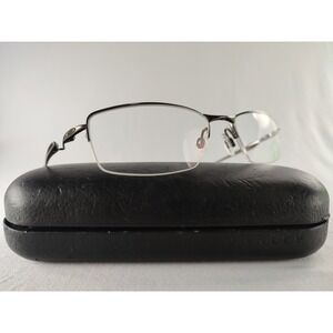 Oakley Transistor Brushed Chrome Titanium Eyeglasses Frames 22-216 54-18-135